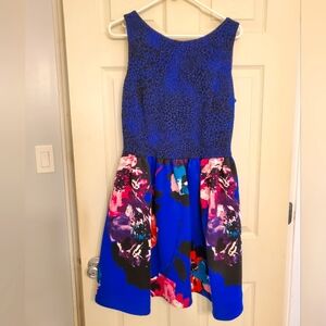 Cute Mix and Match Pattern and Fabric FUN dress